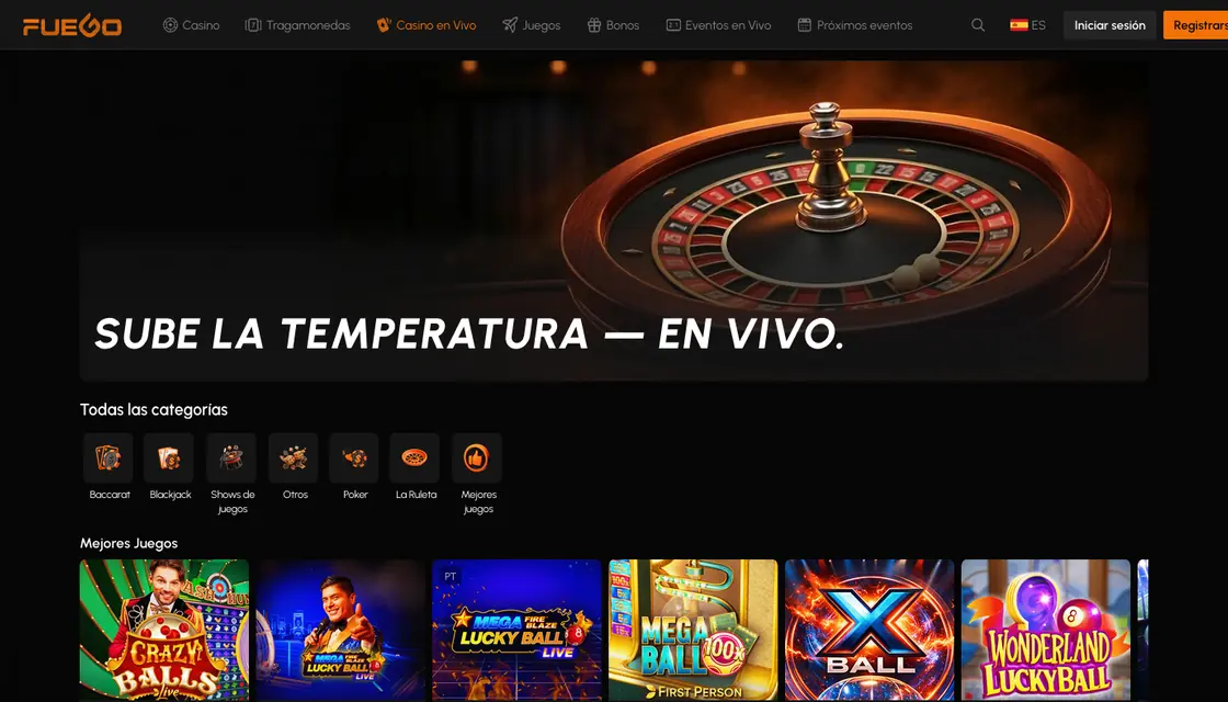 Grilla de mesas de casino en vivo con sus crupieres en miniatura